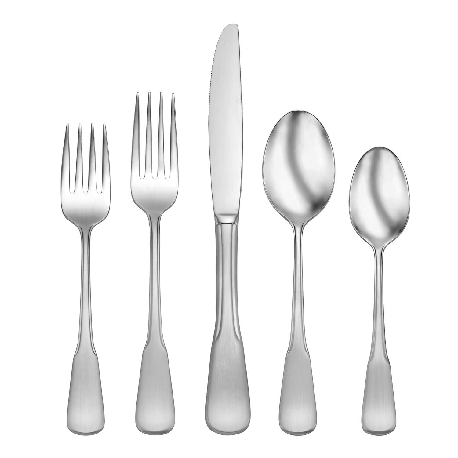 Oneida AMERICAN COLONIAL 5 Piece Place Setting sale Stainless Steel Flatware