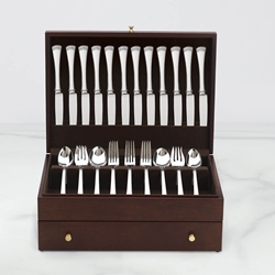 Lenox Mahogany Flatware Chest 