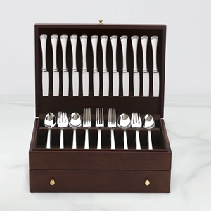 Lenox Mahogany Flatware Chest