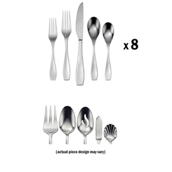 Oneida Calm 45 piece, Service for 8 