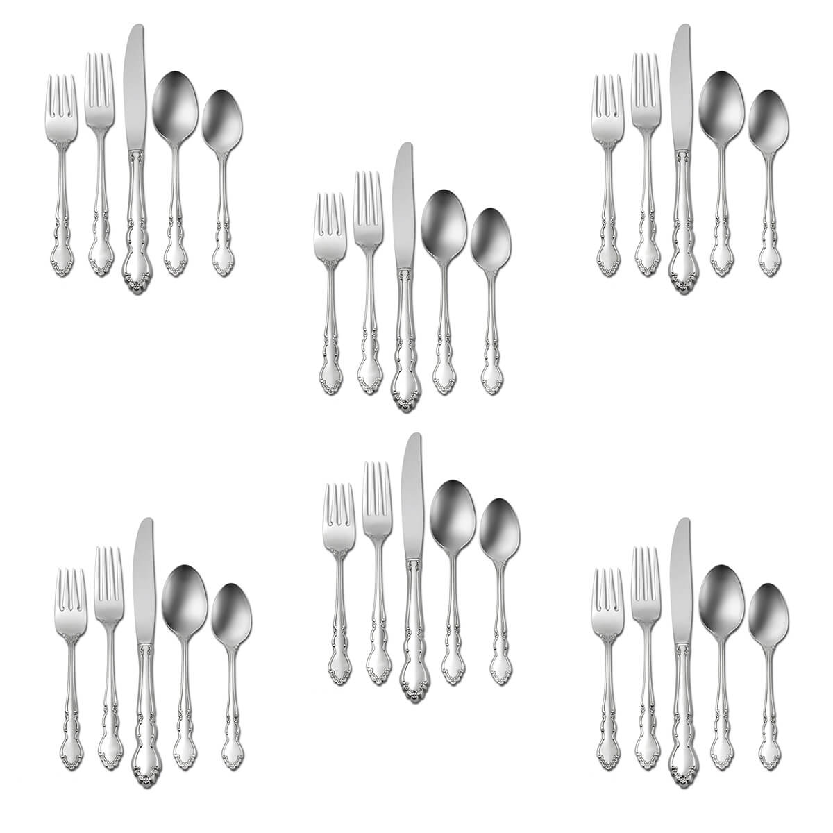 Oneida Dover 30 piece, Service for 6 - ON-DV-50/6