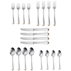 Oneida Golden Juilliard 20 piece, Service for 4 