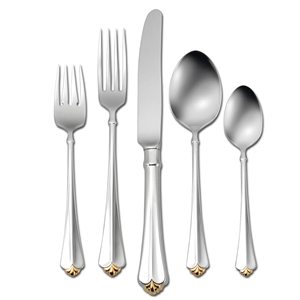 Oneida Golden Juilliard 5 piece Place Setting