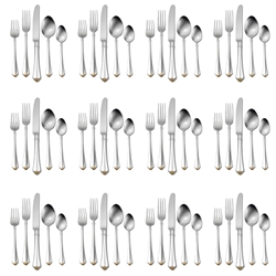 Oneida Golden Juilliard 60 piece, Service for 12 