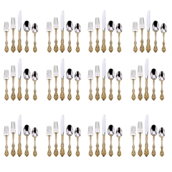 Oneida Golden Michelangelo 60 piece, Service for 12 