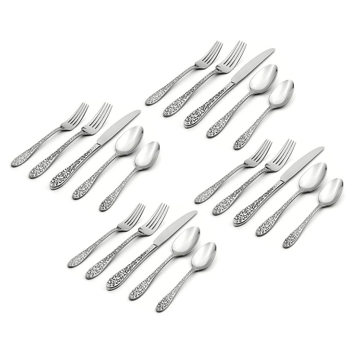 Oneida Ivy Flourish 20 piece, Service for 4 - T638020A