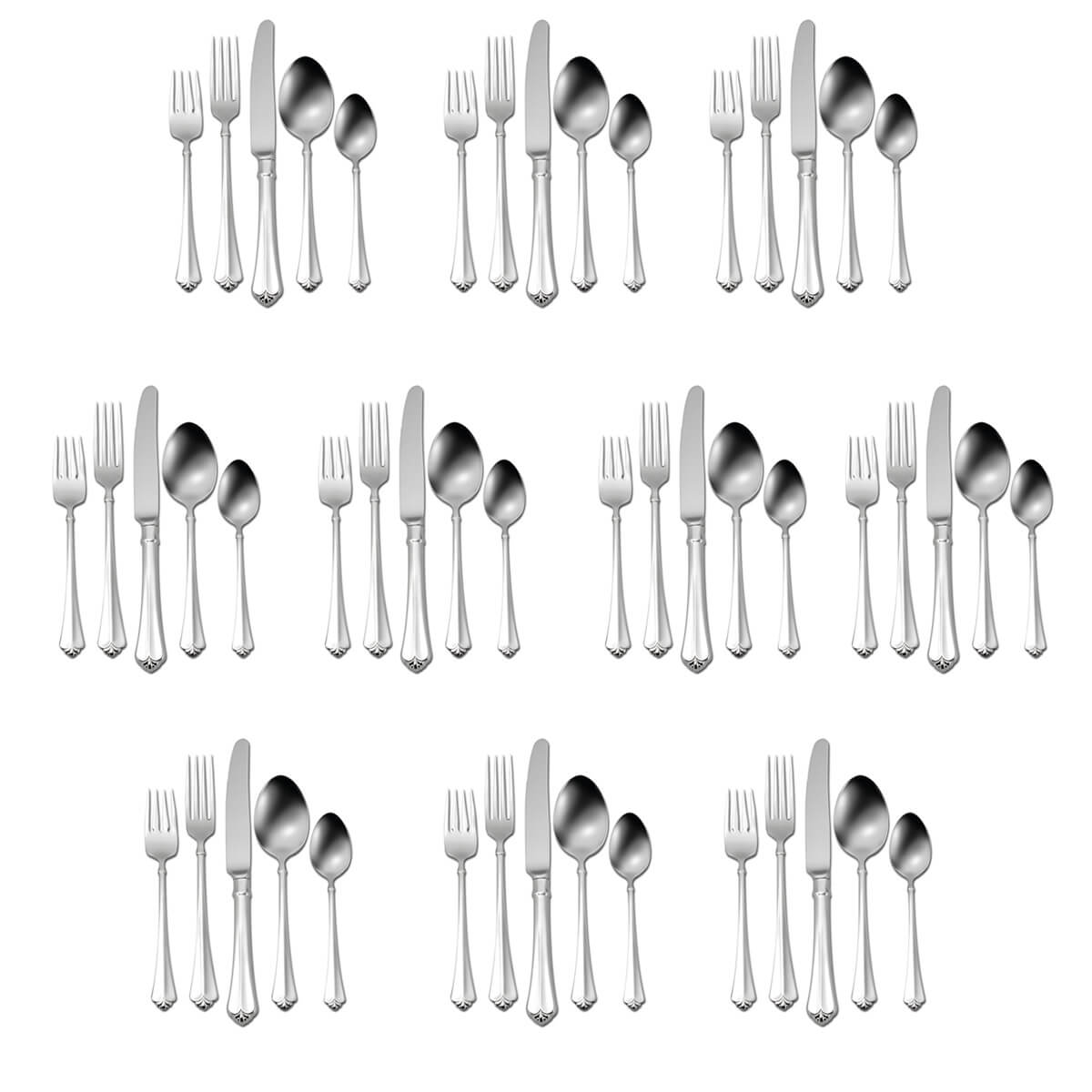 Oneida Juilliard 50 piece, Service for 10 - ON-JU-50/10