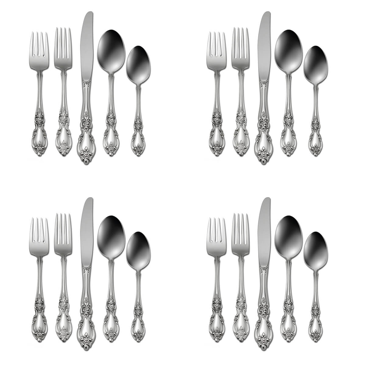 Oneida Louisiana 20 piece, Service for 4 - ON-LA-50/4