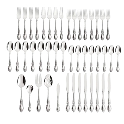 Oneida Louisiana 45 piece, Service for 8 