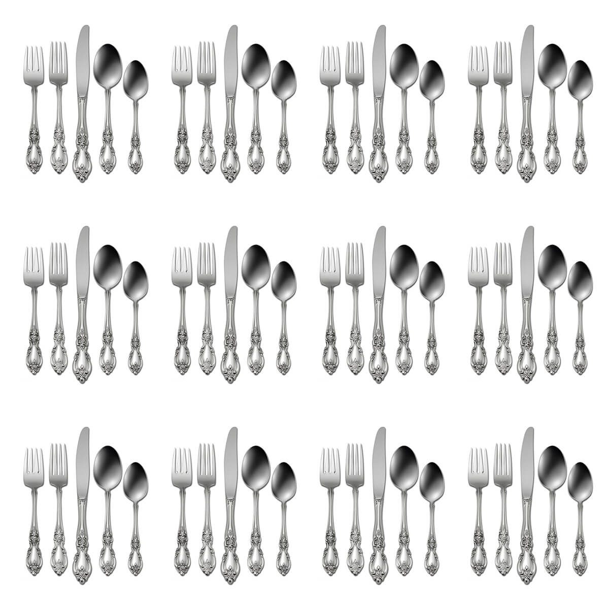 Oneida Louisiana 60 piece, Service for 12 - ON-LA-50/12