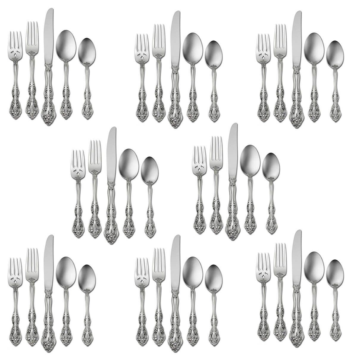 Oneida Michelangelo 40 piece, Service for 8 - ON-MK-50/8