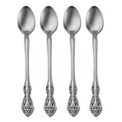 Oneida Michelangelo Tall Drink Spoons (Set of 4) iced tea spoon, icedtea,ice,ice teaspoon