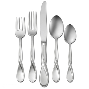 Oneida Satin Aquarius 5 piece Place Setting