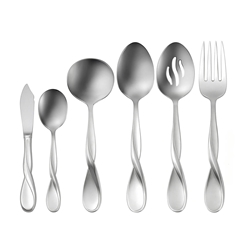 Oneida Satin Aquarius 6 piece Serving Set 