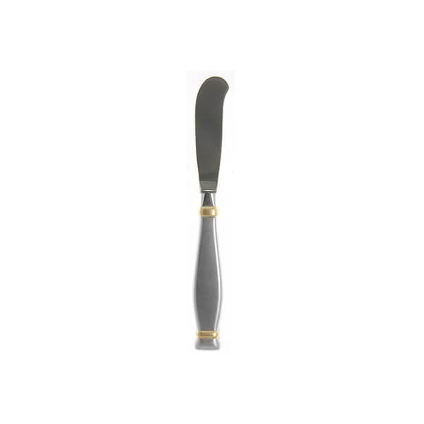 Oneida Satin Golden Kensington Butter Spreader 