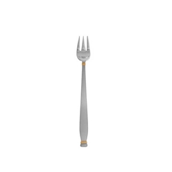 Oneida Satin Golden Kensington Cocktail Fork seafood fork,seafood,pickle fork