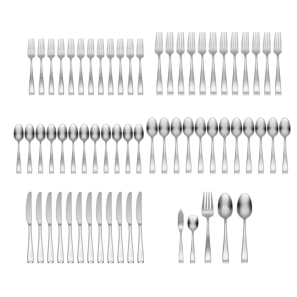 Oneida Satin Moda 65 piece, Service for 12 - F11806AL20