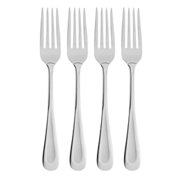 Oneida Satin Sand Dune Dinner Forks (Set of 4) 