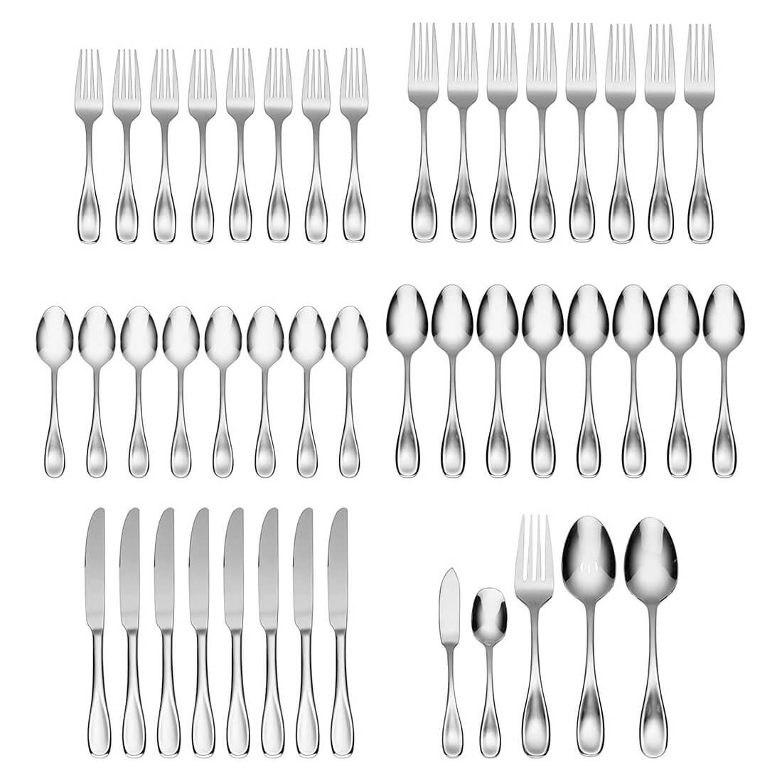 Oneida Voss 45 piece, Service for 8 - ON-H003045A