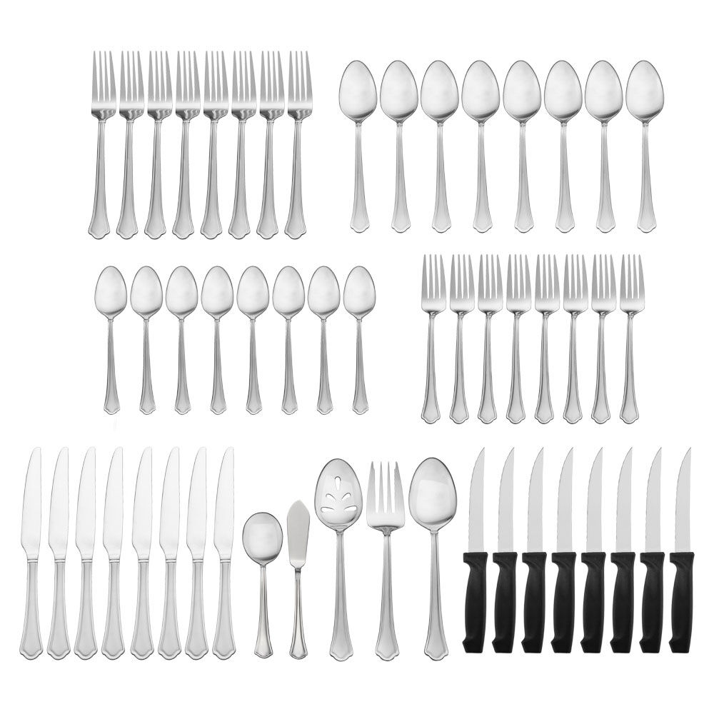 Pfaltzgraff Capri Frost 53 piece Set - 5102569