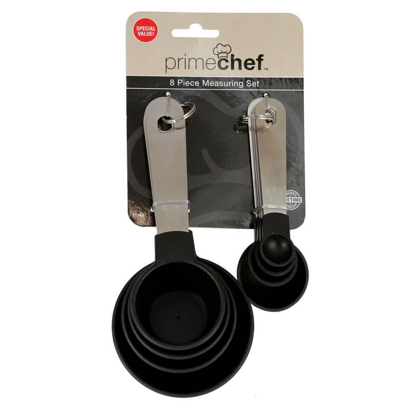 Prime Chef 8pc Measuring Set