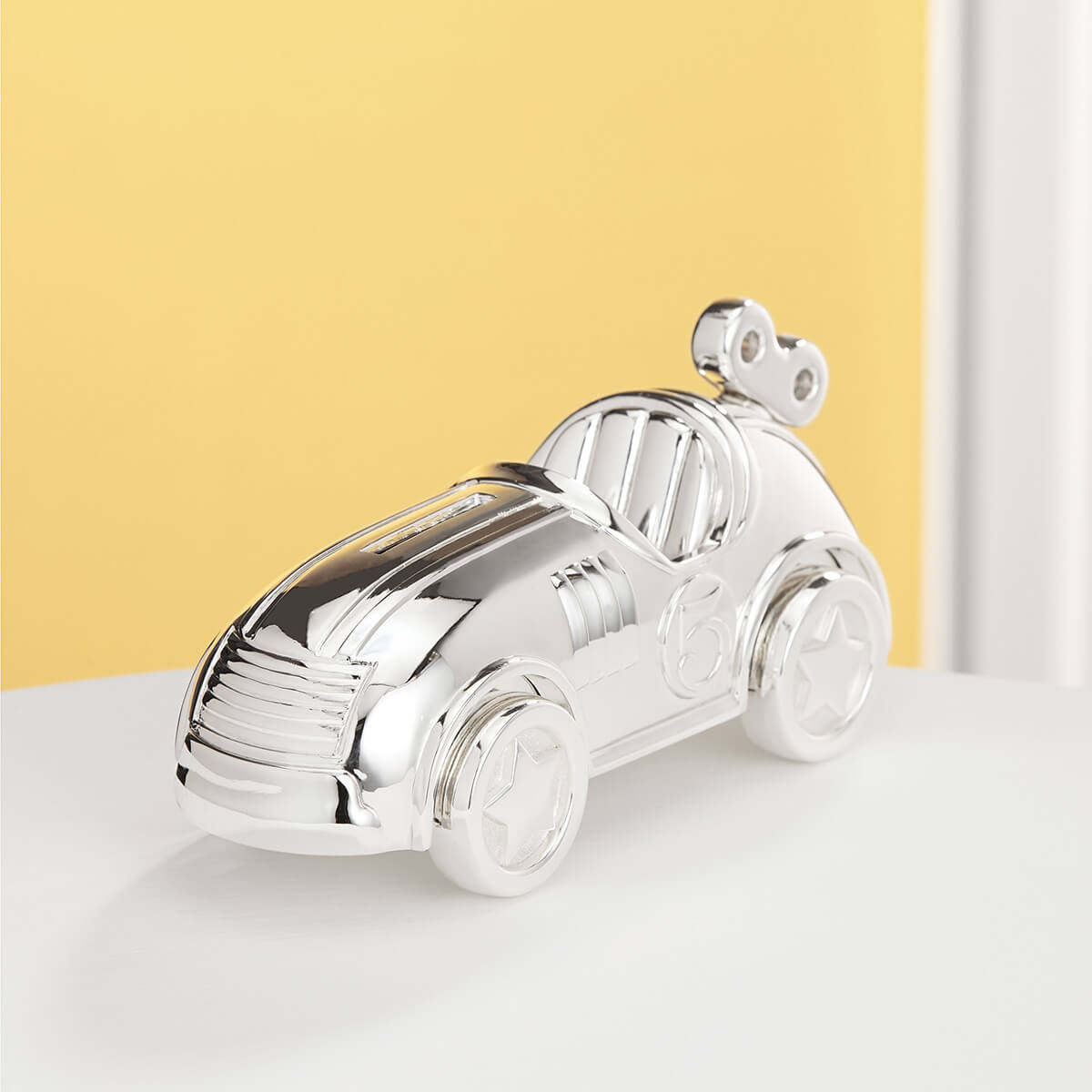 Reed & Barton Race Car Coin Bank - RB-621