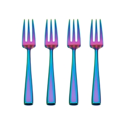 Towle Rainbow Dream Cocktail Forks seafood fork,seafood,pickle fork