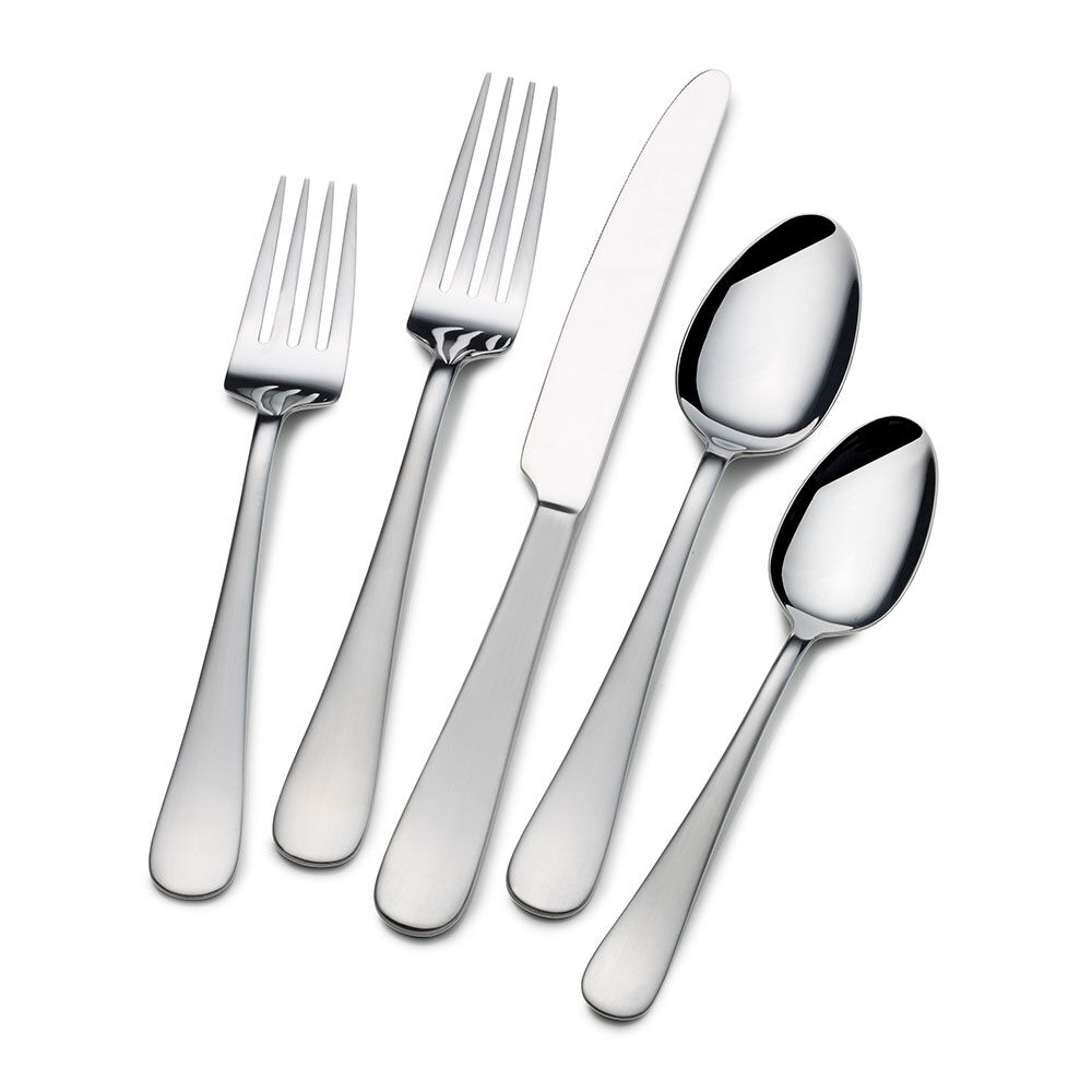 Mikasa Satin Symmetry 20 piece, Service for 4 - 5159189